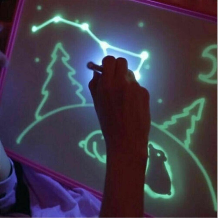 3D Magic Light Drawing Pad for Kids | Glow Sketch Board Toy