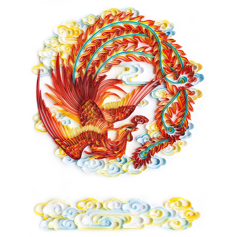 Quilted Paper Illustration Material Package Set Lobby/ Baby Room Decoration Painting Slot